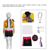 Popxstar Children Cosplay Performance Costume Outfit K-POP Rumi Group Concert Halloween Clothes Outfit Size 110-160