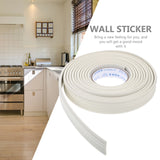 Popxstar Milisten Molding Trim Peel Stick Trim Molding Wall Trim Borders Sticker Self Adhesive Tile Corner TV Background Wall Sticker