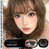 1 Pair Color Contact Eye Color Lenses Makeup Natural Brown Lens Cosmetics Gray Eyes Lenses Woman Makeup Blue Beauty Con