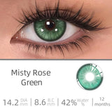 Popxstar Love Story series Multiple colors Natural soft Contact lenses Blue Lenses Green Pupils Lens Yearly Cosmetic