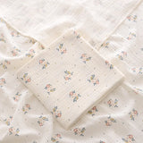 Popxstar 100X100cm Baby Receive Blanket for Newborn Cotton Muslin Swaddle Blanket Bedding Infant Bath Towel Baby Items Mother Kids