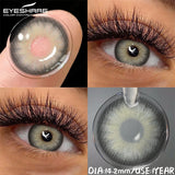 2pcs Natural Colored Contact Lenses Blue Brown Eye Contacts Lenses Gray Makeup EyesLense Yearly Green Beautiful Pupils