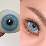 Graded 1pair Color Contact Lenses Mixblood Softlens 12months
