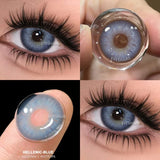 1 Pair Color Contact Lenses for Eyes Color Eye Lens Brown Eye Lenses  Gray Pupils Lens Yearly Black Contacts