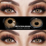 Popxstar  1 pair Colored Lens Natural Korean Contact Lenses Grey Eyes Pupils Cosmetics Fashion Soft Contacts Lens Makeup Lenses