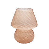 Popxstar Glass Vase Home Decoration Lamp Flower Vase Mushroom Vases Decorative Vase Hydroponic Vase Tealight Holder Aesthetic Room Decor