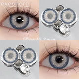 1 Pair Color Contact Lenses for Eyes Color Eye Lens Brown Eye Lenses  Gray Pupils Lens Yearly Black Contacts