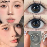 Popxstar  1Pair New Korean Color Contact Lenses for Eye with Degree Bright Fashion Blue Lenses Beauty Pupils Cosmetic Fast Shipping
