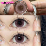 Popxstar 1 Pair Cosplay Pink Lenses for Eyes Anime Lenses for Halloween Nezuko Colorcon y2k Eye Contacts Graduated Lenses