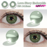 Popxstar Hot Sales Colored Pupils for Eyes Blue Natural Look Eye Contacts 1 Pair Brown Fashion Lenses Beauty Green Eye Color Lens