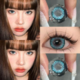 Graded 1pair Color Contact Lenses Diamond Series Softlens 14.4mm