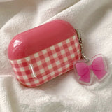 Popxstar Simple Striped Grid Suitable For Apple Earphone Protective Case Airpodspro2 Wireless Bluetooth Earphone Case