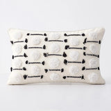 Popxstar  Throw Pillow Case  Decorative Tufted Cushion Cover Tassel Macrame Luxury Pillow Cover for Bed Sofa Couch Home Decor