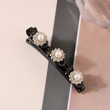 Popxstar Fashion Korean Style Bling Braided Hair Clip Fashion Hairpin Shiny Side Duckbill Clip Women Girls Sweet Cute Hair Accessories