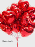 Popxstar Valentines decoration for home 16pcs 3D Love Pendants/set, Wedding Anniversary Birthday Party, Wedding Decorations, Hollow Pendants, Home Decorations