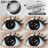 15mm Big Diameter Black Lenses 14.5mm Lenses  Colored Contact Lenses for Eyes Big Eye Lenses Natural Look Lenses