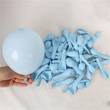 Popxstar 137pcs Royal Blue Yellow Lemon Balloon Garland Kit Latex Balloons Arch for Baby Shower Anniversary Birthday Wedding Decoration