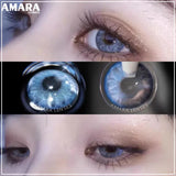 Popxstar  1 Pair Colored Contact Lenses Natural Look Fast Delivery Brown Eye Lenses Gray Contact Green Eye Lenses Blue Lenses