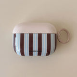 Popxstar  Korea Stripe Earphone Case For Airpods 1 2 3 4 Cover For Airpods Pro 2 2nd Headphone Accessories INS Cute Soft Protection Funda