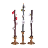 Popxstar  DIY Long Branch Shaped Candle Silicone Tree Branch Epoxy Resin Molds Candle Making Kit Simulation Mold Home Decoration Ornament