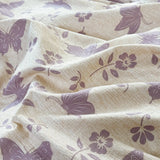 Retro Style Duvet Cover Set New Butterfly Bed Sheet Four Piece Set High Beauty Quilt Sheet Bed Sheet Bedding Set