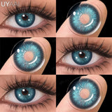 1 Pair Brown Lenses Natural Big Eyes Gray Lenses Cosmetics Korean Style Lenses y2k Colorcon Blue Eye Conatcts Puple Lenses
