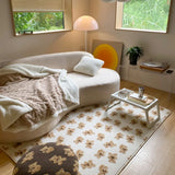 Popxstar  Japanese Style Carpets for Living Room Minimalist Bedroom Decor Plaid Carpet Checkerboard Lounge Rug Large Area Plush Floor Mat