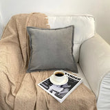 45x45cm High Quality Pillow Case Pillow Case Light Luxury Nordic Home Pillowcase Sofa Plush Cushion 21 Color Pillow Case