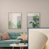 Popxstar  10m 1 roll DIY 3D linen texture self-adhesive wallpaper,PVC wallpaper tile wall paste, used in living room, dining room,bathroom