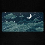 Popxstar Pink Mouse Pad Skyscape Large Mousepad 90x40 Gaming Accessories Pads Rubber Computer Desk Mat Xxl Extended Mouse Mats