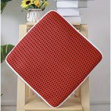 Popxstar  Breathable 4D air fiber seat cushion office sedentary driving washable