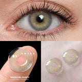 Popxstar  2pcs/Pair Color Contact Lenses Eyes nature Lenses for Eyes Blue Lenses with care lense Yearly Cosmetics Russian warehouse