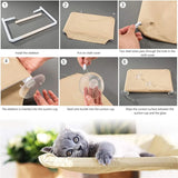 Cute Pet Hanging Beds Bearing 20kg Cat Sunny Window Seat Mount Pet Cat Hammock Comfortable Cat Pet Bed Shelf Seat Beds