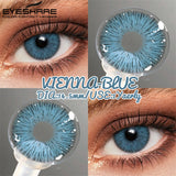 Colored Contact Lenses for Eyes 1Pair Natural Gray Contacts Blue Eye Makeup Lens Brown Eyes Contact Yearly Green Lenses