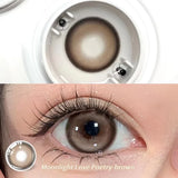 Popxstar  -2pcs/Pair Design Beauty Contact Lenses for Eyes Color Lenses Cosmetic Pupils Eye Color Lenses Blue Lens Brown Lenses