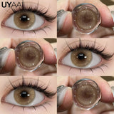 NEW Color Contact Beauty Blue Colorcon Natual Black Lens Big Eyes Cosmetic Red Lenses Colorcon Beauty Brown Soft Pupils