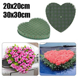 Popxstar Floral Foams Heart Shape Flower Arrangement Foams Mud Base Foam Blocks With Suction Cup Florist DIY Wedding Flower Holder Brick