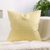 Outdoor Waterproof Square Pillow Covers Decorative Cushion Cover for Patio Couch Sofa Living Room Home Decor 45x45cm/50x50cm