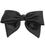 Popxstar Large Black Fabric Bow Grab Hair Clips Women's New Korean Style Hairpin Fashion Shark Cawl Clips Girls Hair Accessories