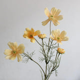 Popxstar spring decor Chamomiles Silk Artificial Flower 60cm Daisy White Fake Flowers Room Wedding Home Table Decorations Party Diy Bouquet Gifts 1PCs