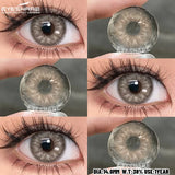2pcs Colored Contact Lenses Natural Gray Beauty Pupils Fashion Blue Contacts Brown Eyes Lenses Green Eye Color Lenses