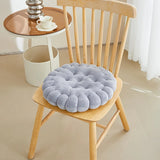 Popxstar  Large Biscuit Shape Plush Cushion,Soft Creative Pillow Chair Seat Pad, Decorative Cookie Japanese Tatami Back Cushion