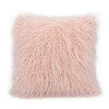Popxstar  Cute Nordic Plush Pillowcase Wool Faux Fur Throw Pillows Ins Sofa Furry Long Hair Pillow Princess Cushion Bed Sofa Decor