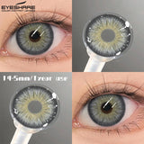 Colored Contacts Lenses Gray Brown Lens Naturally Blue Eye Makeup Lens Cosmetics Contact Yearly Green Beautiful Pupils