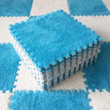 Popxstar Soft Plush Children's Mat Baby Play Mat Baby Toys Eva Foam Puzzle Carpet In Children's Room Keep Warm Playmat 30*30*1CM