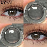 Color Contact Beauty OMG Series Colorcon Black Lens Big Eyes Cosmetic Green Lenses Colorcon NEW NAJIA Series Blue Pupils