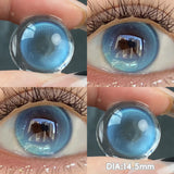 Popxstar  1 Pair Super Contact Lenses for Eyes Fashion Color Pupils Makeup Eye Lenses Green Contact Lenses Pink Brown Blue Lenses