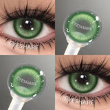 Popxstar  1 Pair Pink Cosplay Contact Lenses for Eyes Lenses Anime Lenses Anime Accessories Lenses Purple Lenses Red Lens