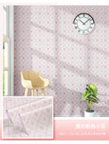 Popxstar Wallpaper Self-adhesive Moisture-proof Pastoral Flower Living Room Bedroom Waterproof Erasable Wall Sticker Home Decoration