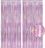 Popxstar Sparkly Colored Party Rain Curtain for Birthday ,Wedding